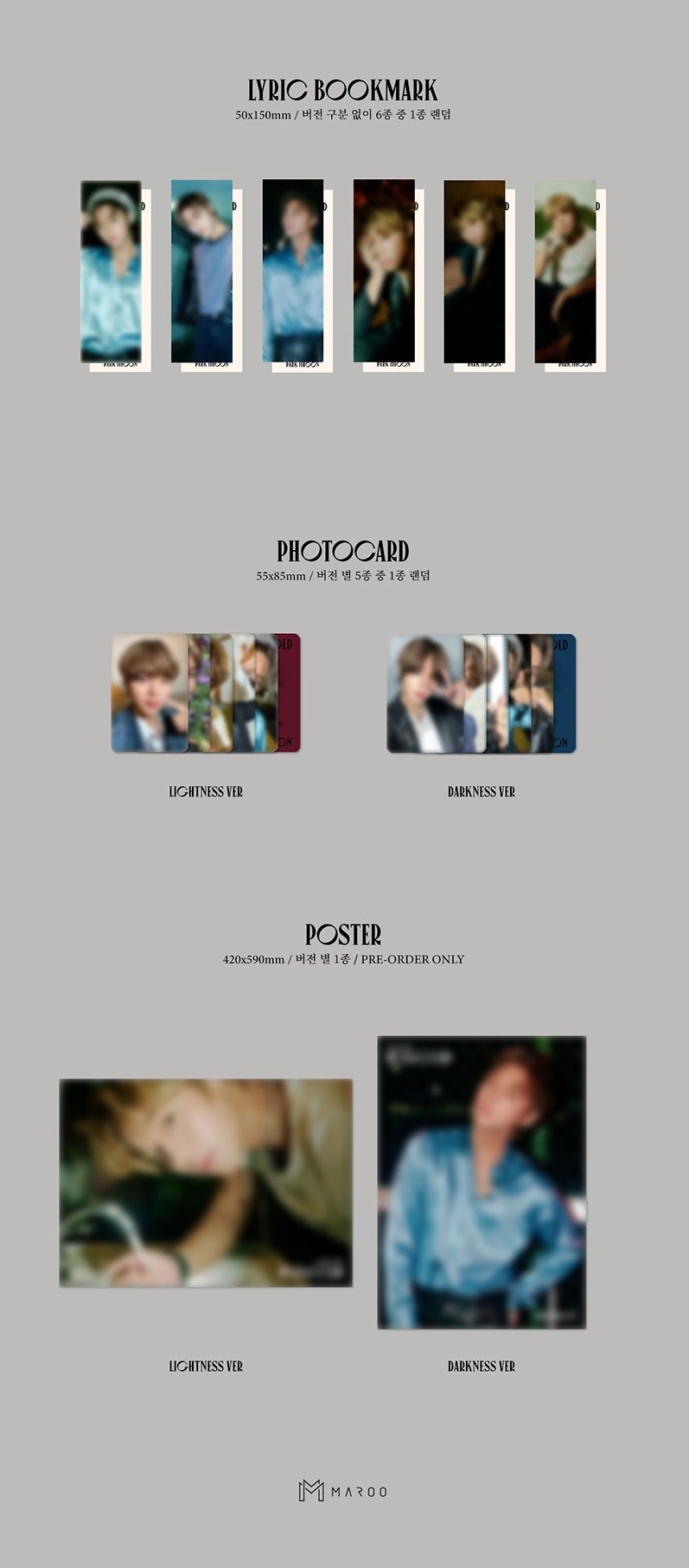 Park Ji Hoon Mini Album Vol. 5 - HOT & COLD (Random Version)