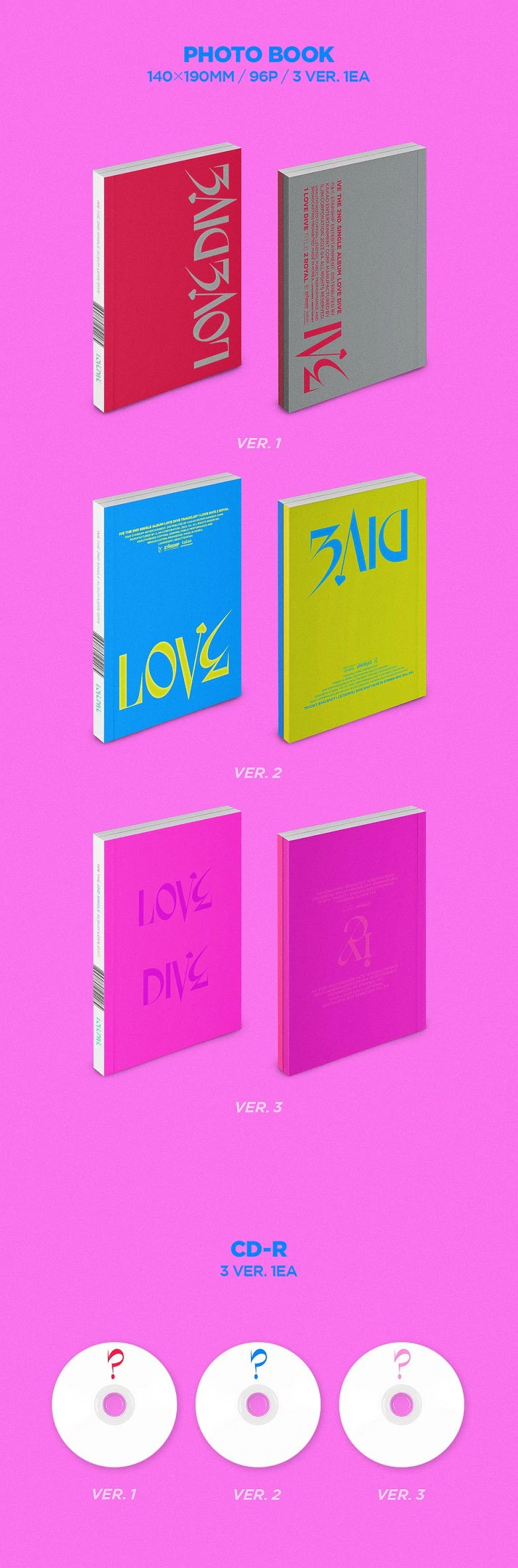 IVE SINGLE ALBUM VOL. 2 - LOVE DIVE