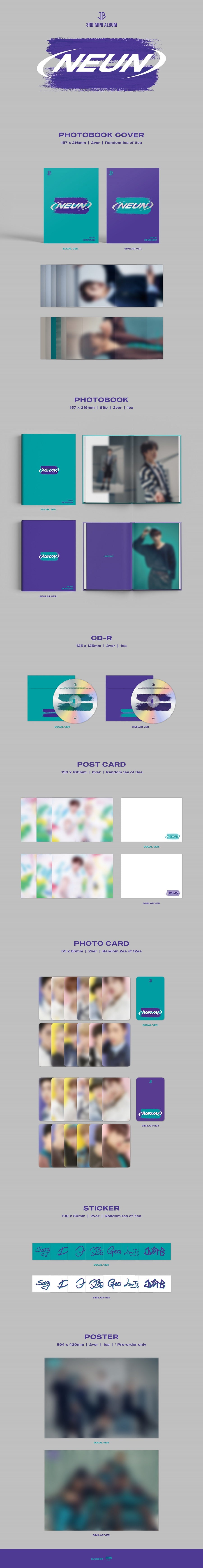 JUST B MINI ALBUM VOL. 3 - = (NEUN)