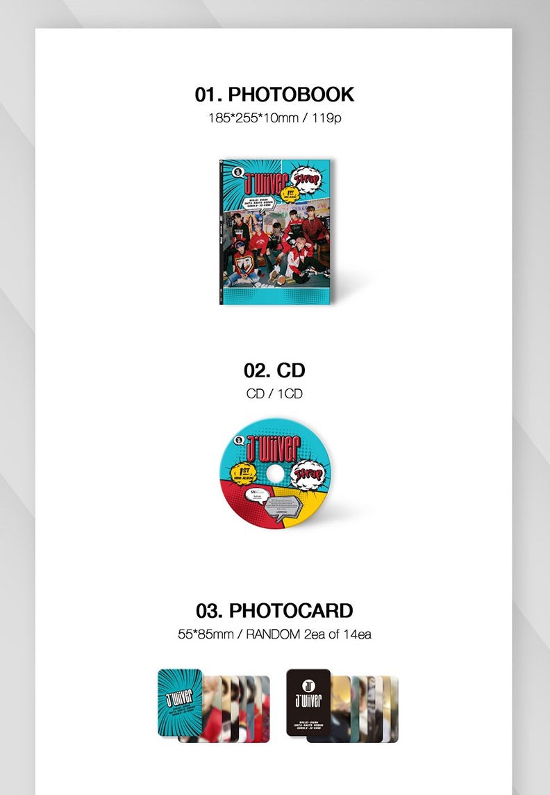JWiiver 1st Mini Album - Jtrap