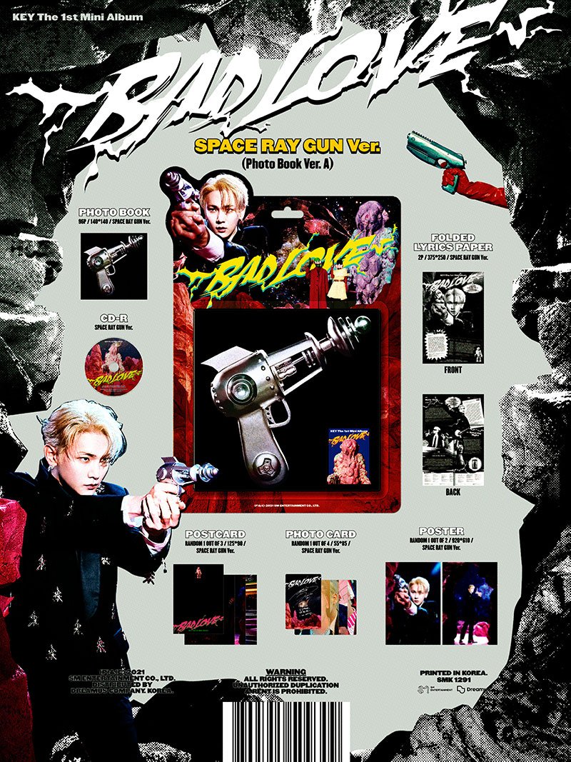 SHINEE: KEY MINI ALBUM VOL. 1 - BAD LOVE