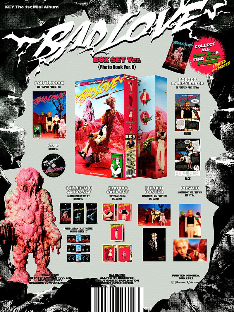 SHINEE: KEY MINI ALBUM VOL. 1 - BAD LOVE