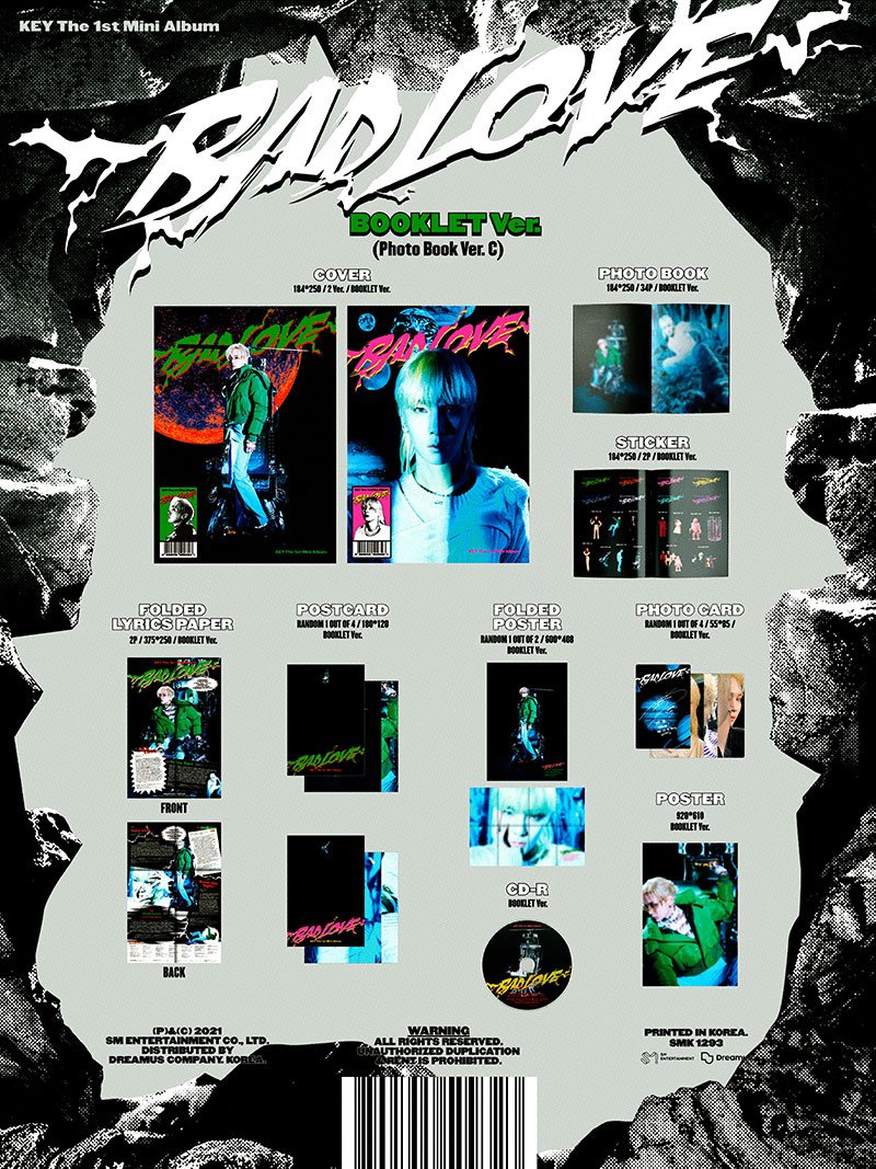 SHINEE: KEY MINI ALBUM VOL. 1 - BAD LOVE