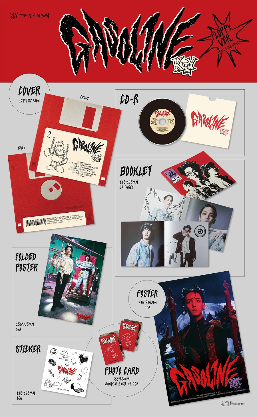 SHINEE: KEY VOL. 2 - GASOLINE