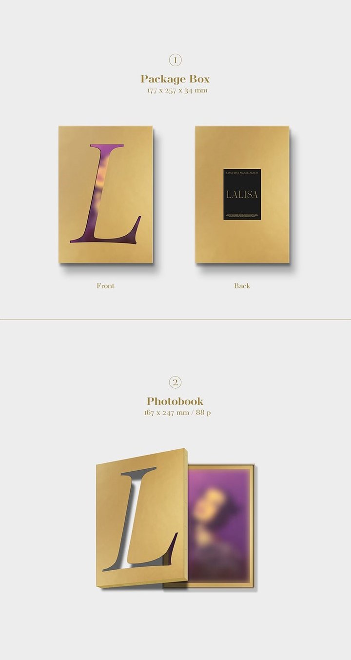 BLACKPINK: LISA SINGLE ALBUM VOL. 1 - LALISA