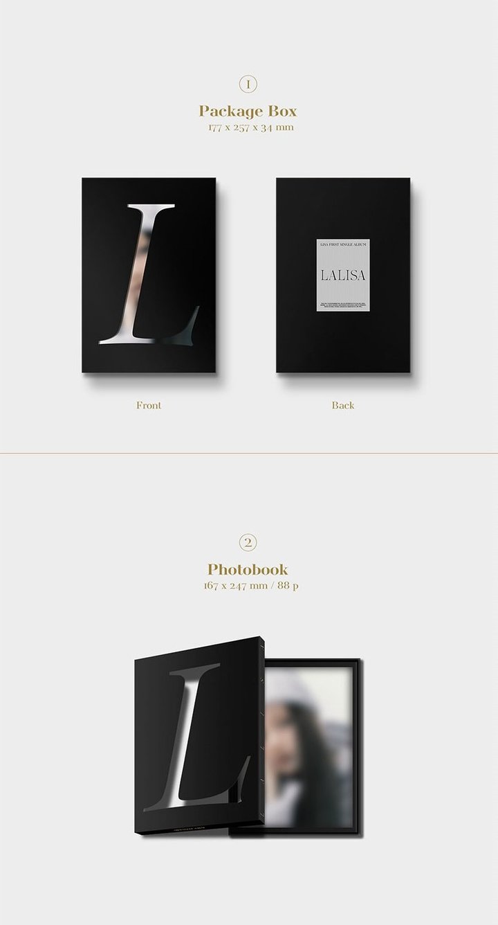 BLACKPINK: LISA SINGLE ALBUM VOL. 1 - LALISA