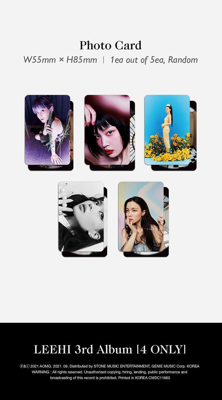 Lee Hi Vol. 3 - 4 ONLY