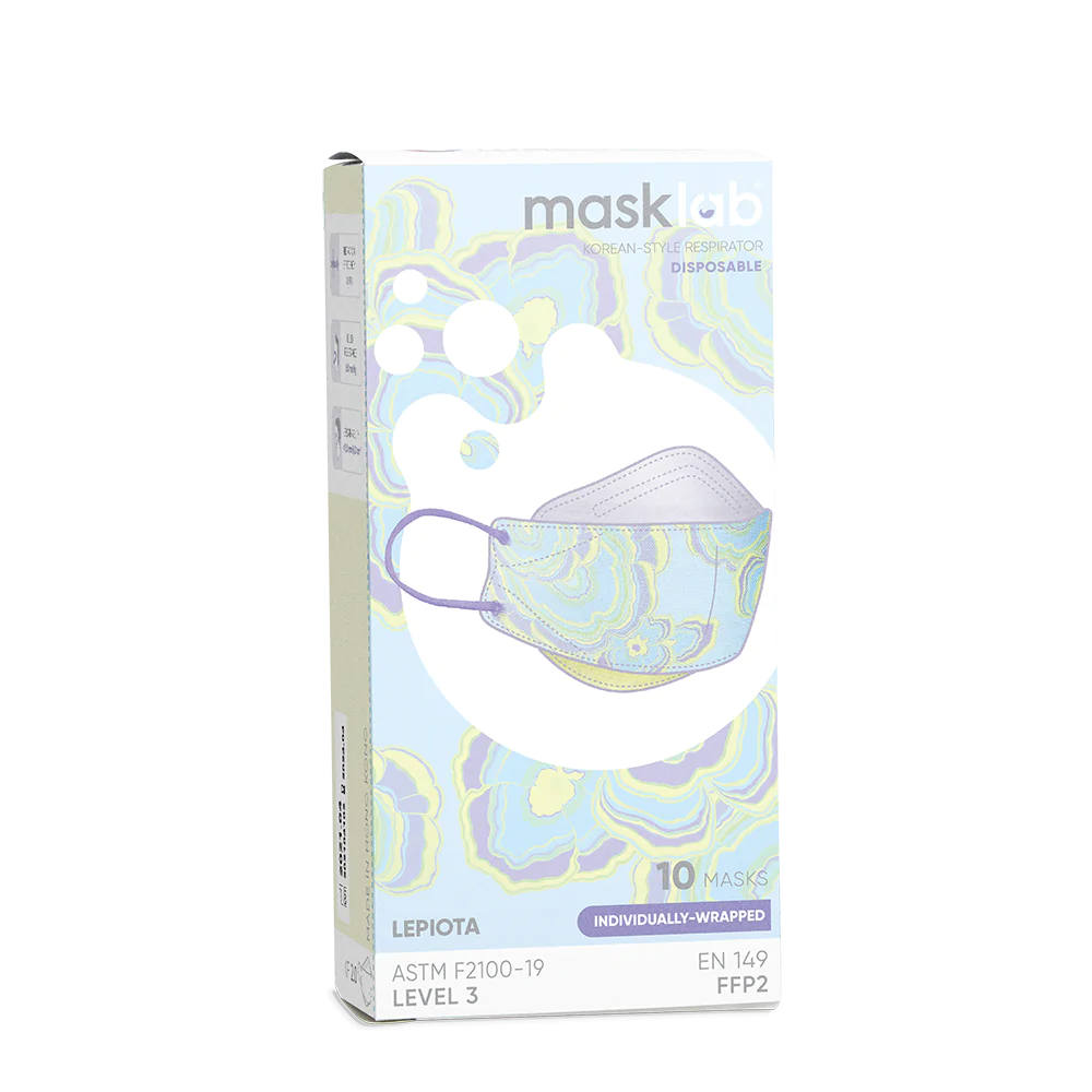 MaskLab Adult Korean-Style Respirators 2.0 Mask (10-Pack)