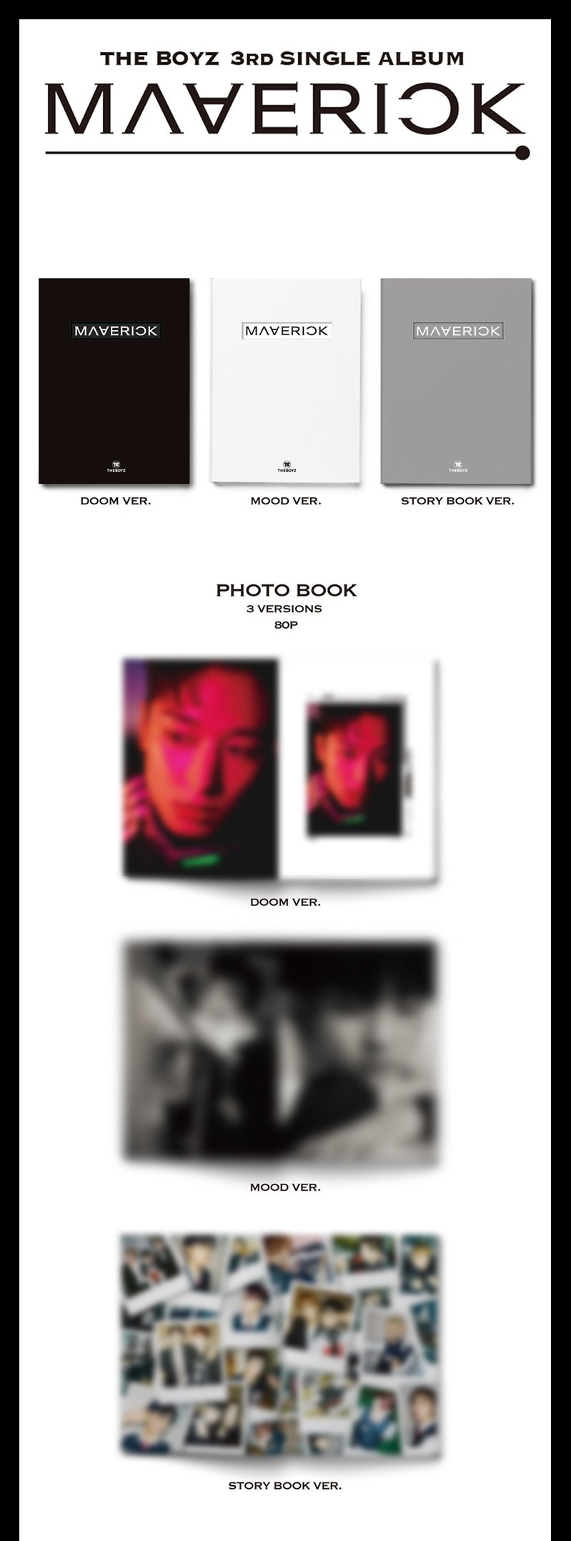 THE BOYZ SINGLE ALBUM VOL. 3 - MAVERICK