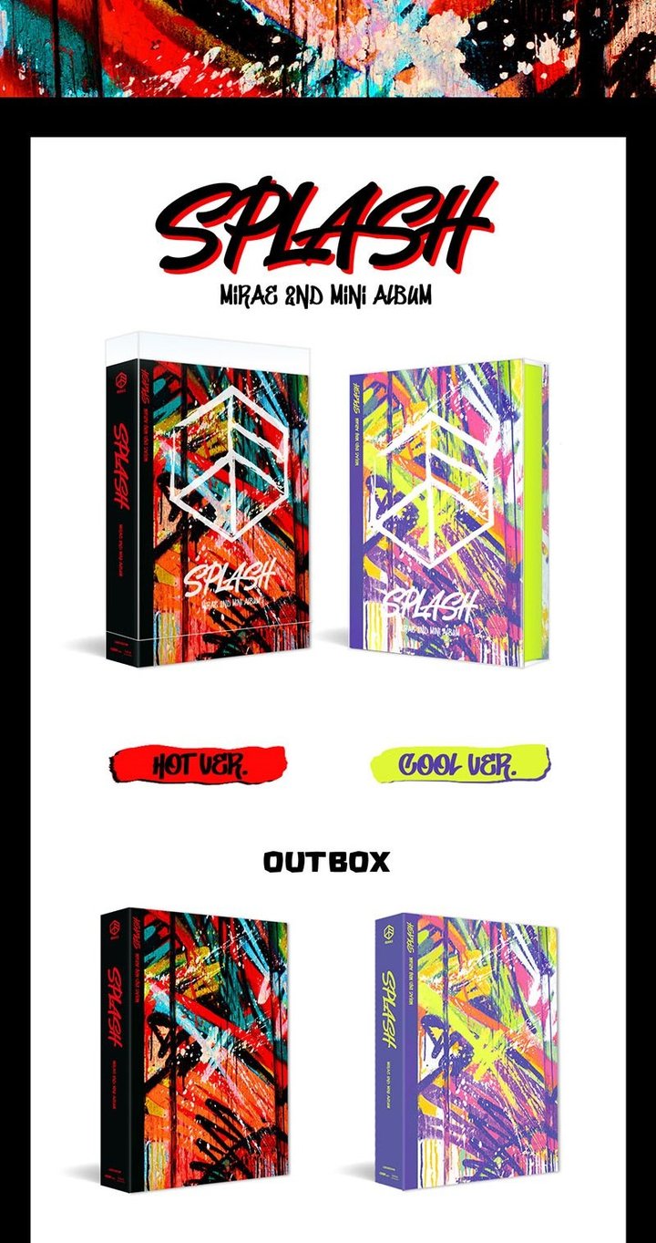 MIRAE MINI ALBUM VOL. 2 - SPLASH
