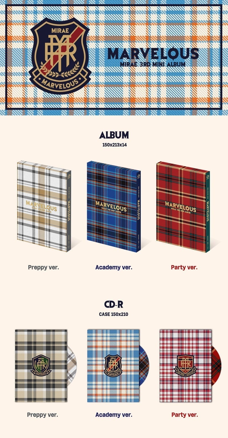 MIRAE MINI ALBUM VOL. 3 - MARVELOUS