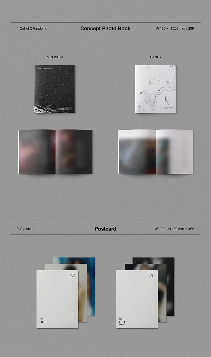 ASTRO: MOONBIN & SANHA MINI ALBUM VOL. 1 - IN-OUT