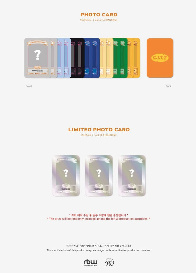 MOON BYUL SINGLE ALBUM VOL. 2 - C.I.T.T (CHEESE IN THE TRAP)
