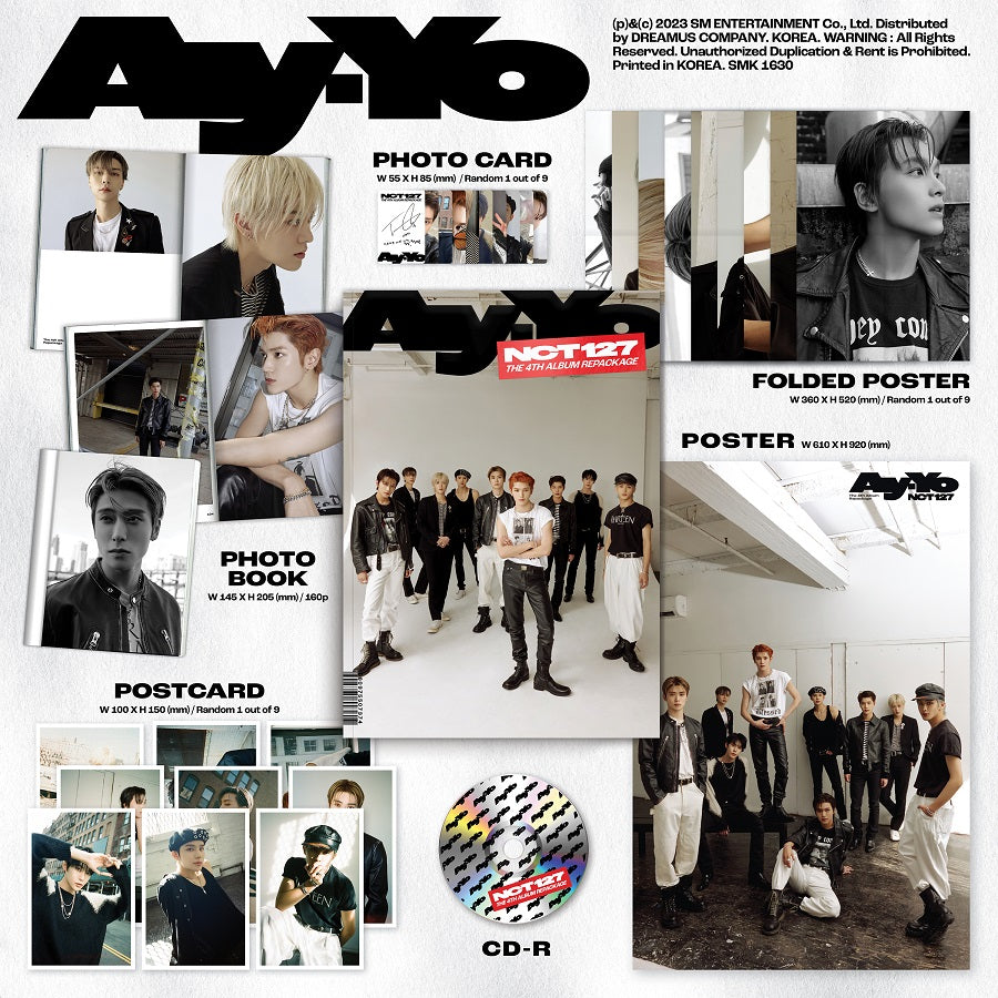 NCT 127 VOL. 4 REPACKAGE - AY-YO
