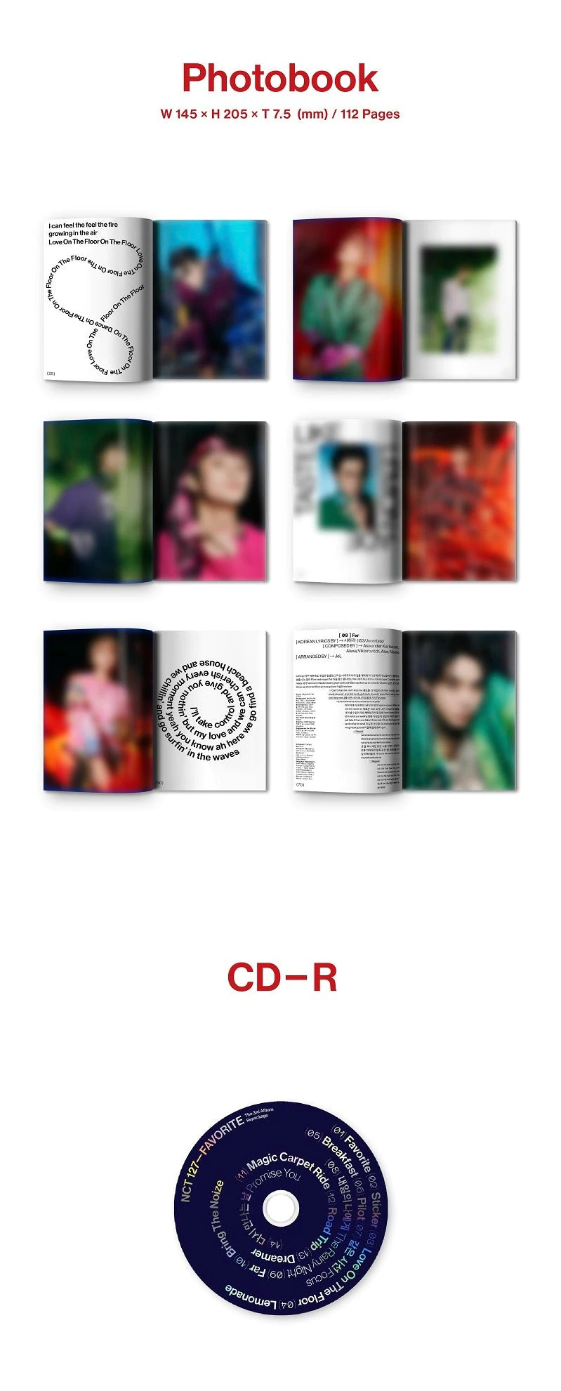 NCT 127 VOL. 3 REPACKAGE - FAVORITE