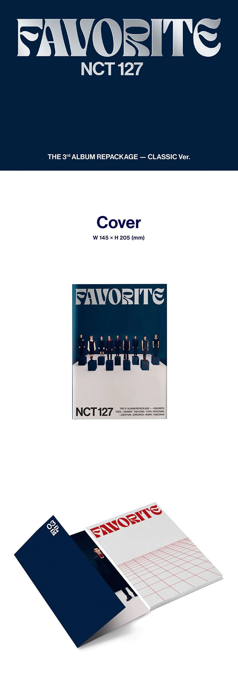 NCT 127 VOL. 3 REPACKAGE - FAVORITE