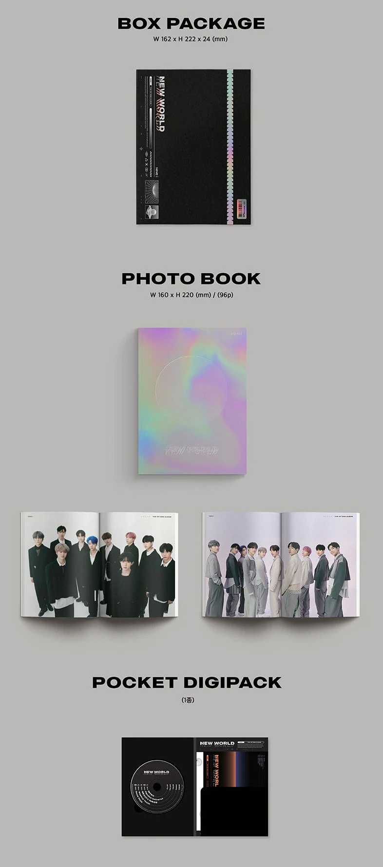 NINE.i Mini Album Vol. 1 - NEW WORLD