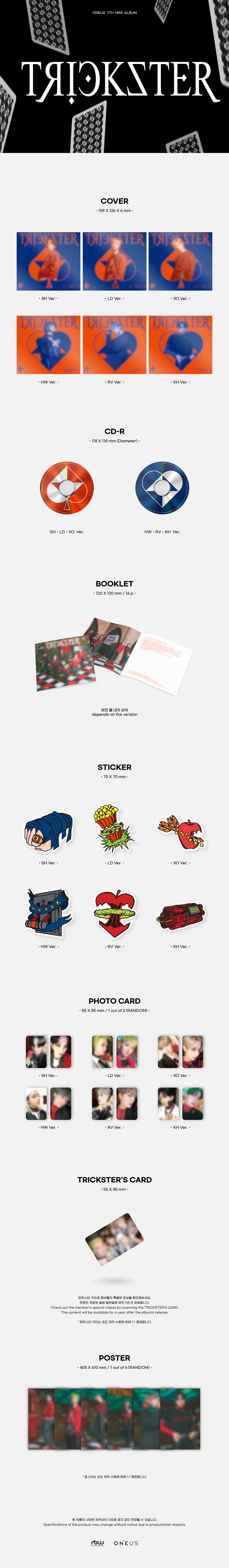 ONEUS Mini Album Vol. 7 - TRICKSTER