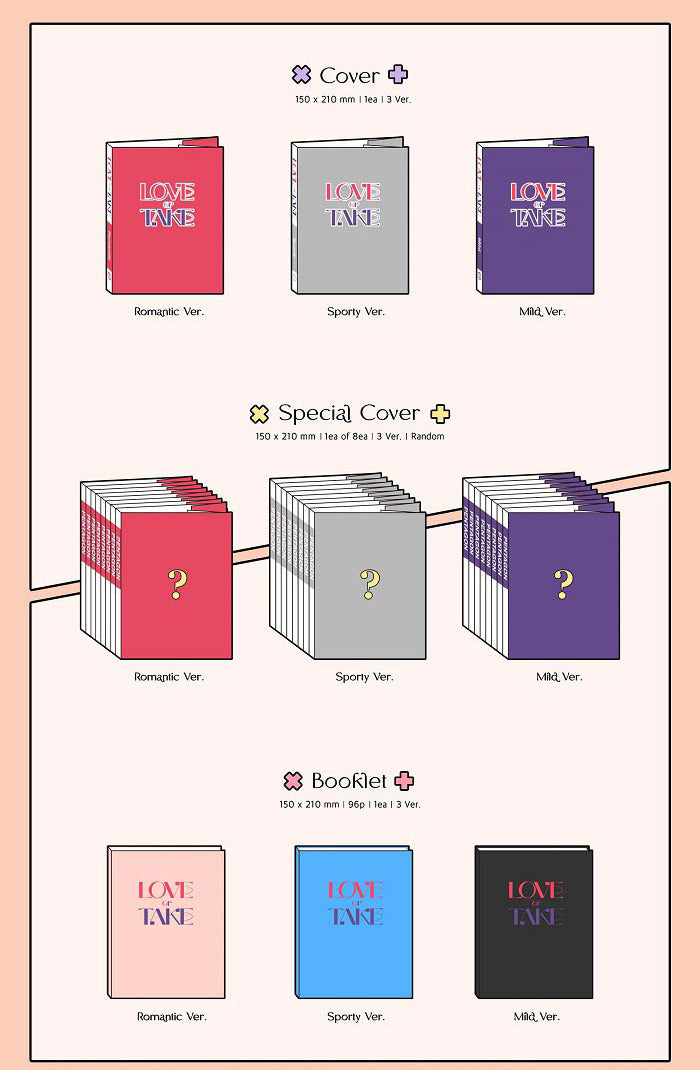 PENTAGON MINI ALBUM VOL. 11 - LOVE OR TAKE