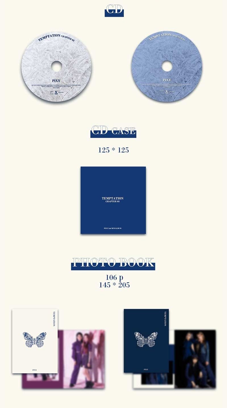 PIXY Mini Album Vol. 2 - Chapter03. Fairy Forest 'TEMPTATION' (Random Version)