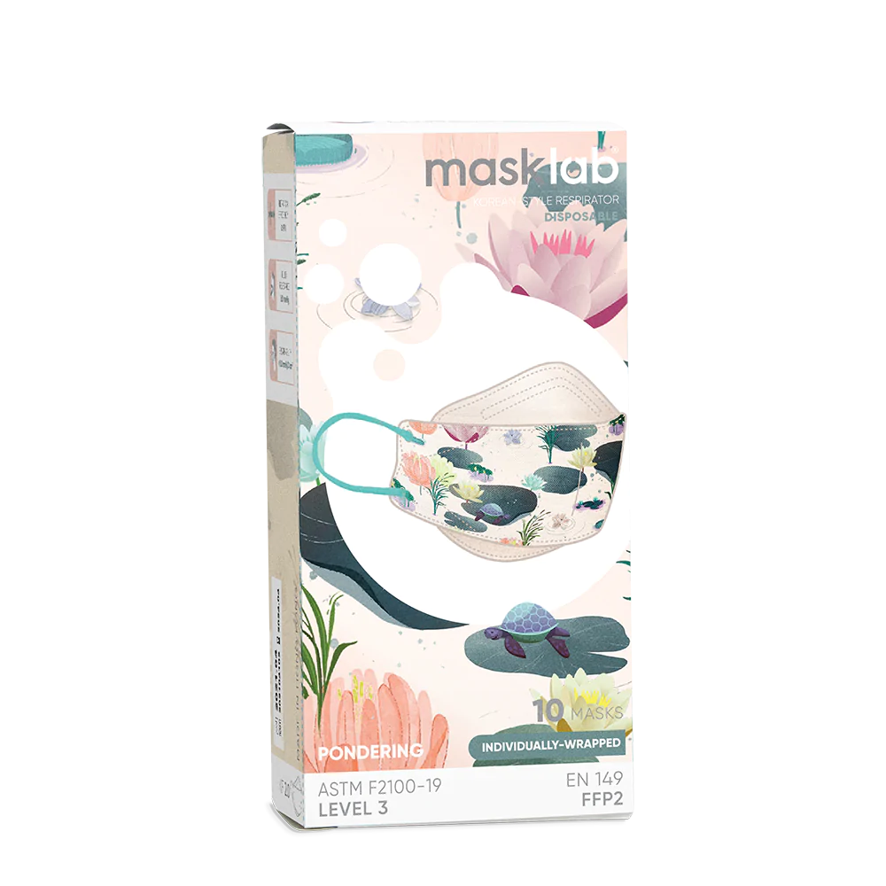 MaskLab Adult Korean-Style Respirators 2.0 Mask (10-Pack)