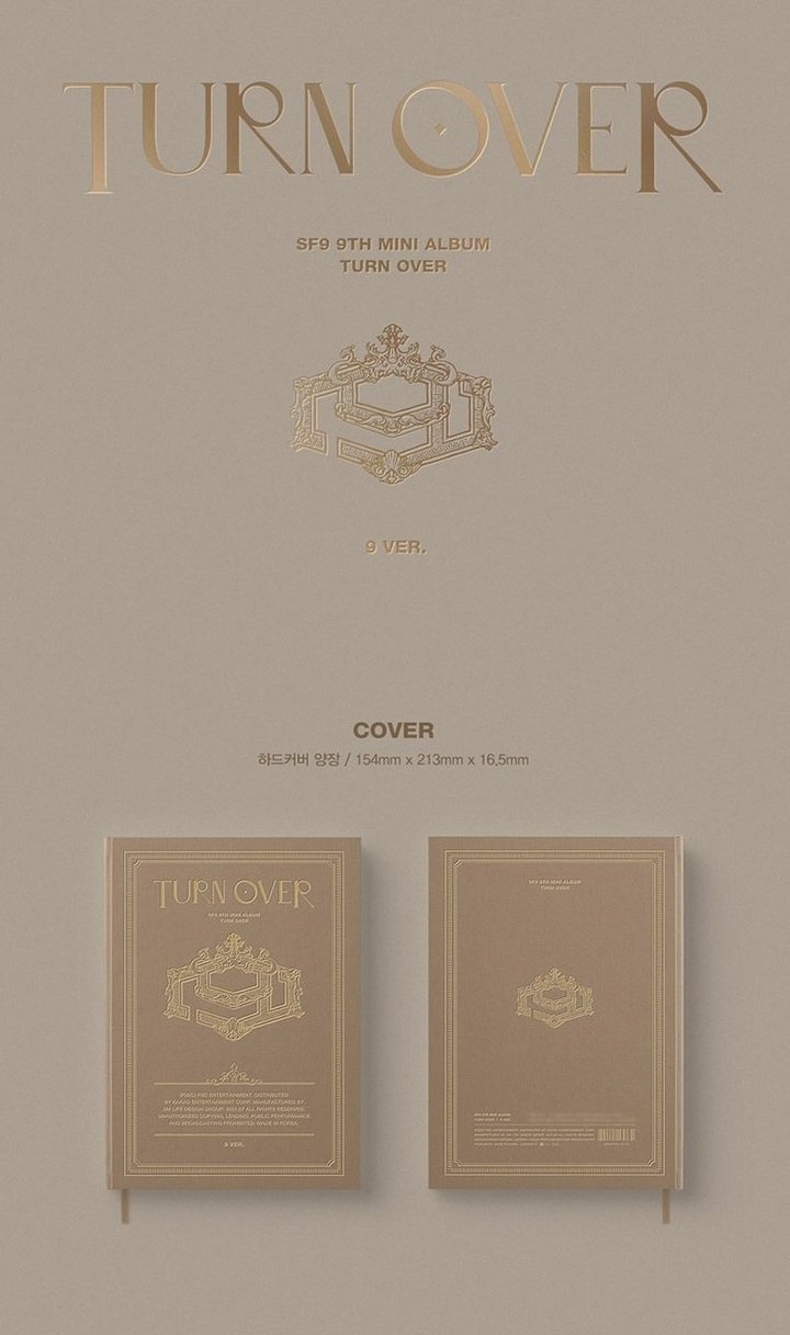 SF9 Mini Album Vol. 9 - TURN OVER (Random Version)