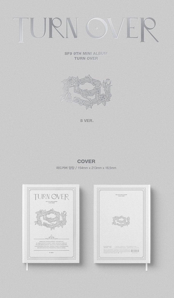 SF9 Mini Album Vol. 9 - TURN OVER (Random Version)