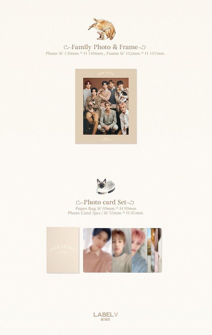 WAYV PHOTOBOOK - OUR HOME : WAYV WITH LITTLE FRIENDS