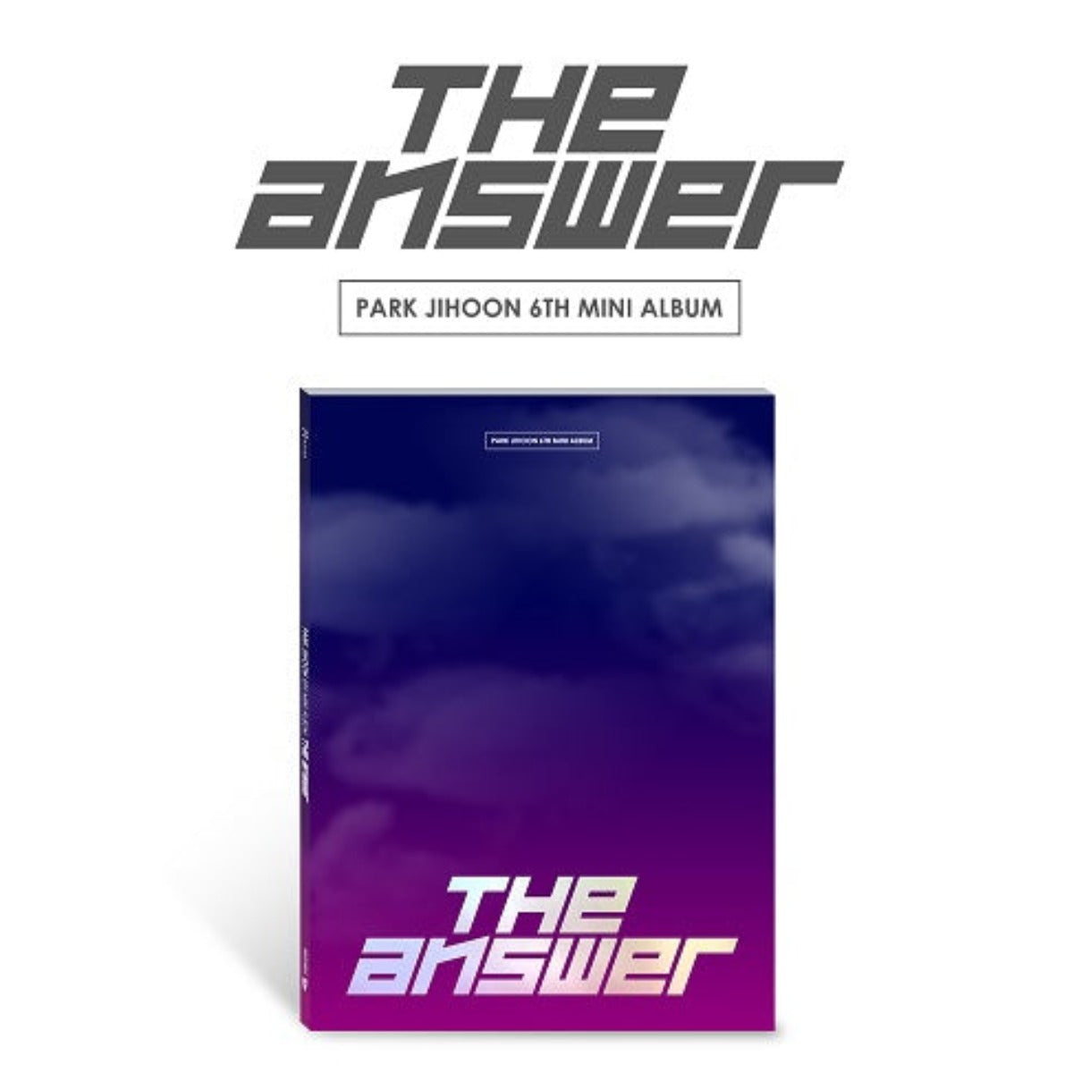 Park Ji Hoon Mini Album Vol. 6 - The Answer