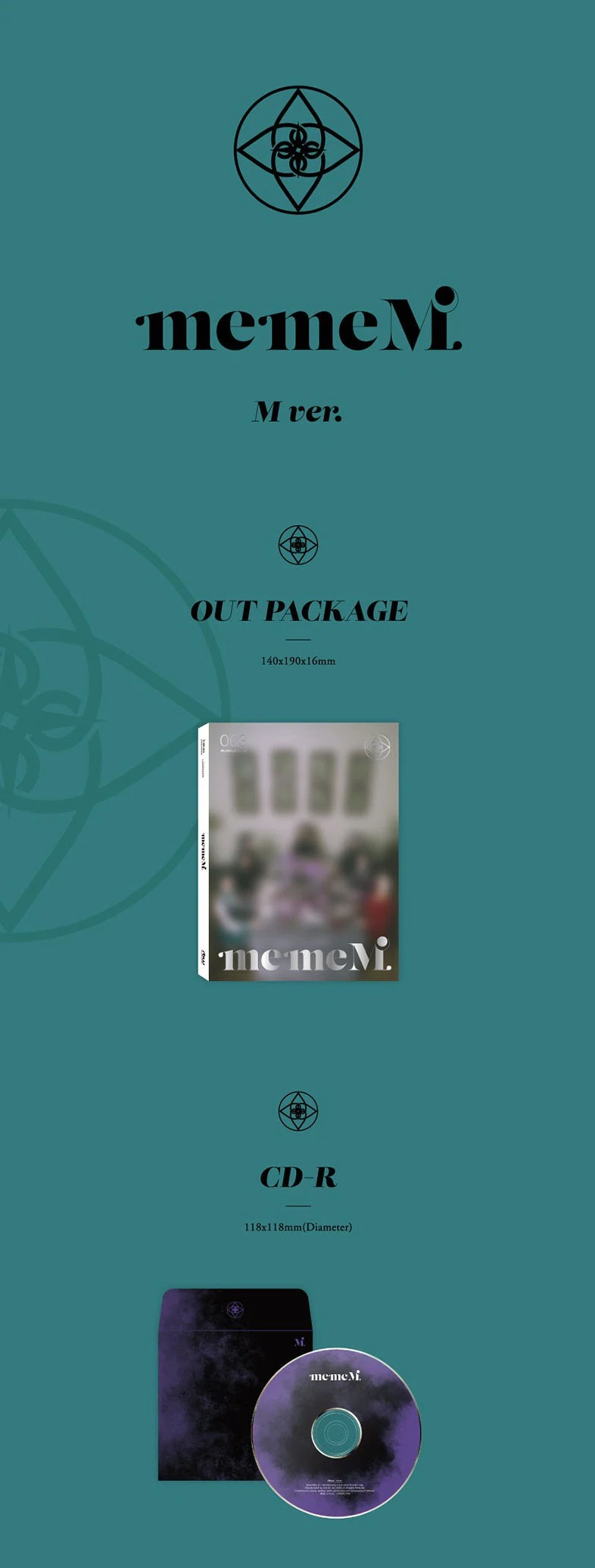 PURPLE KISS MINI ALBUM VOL. 3 - MEMEM
