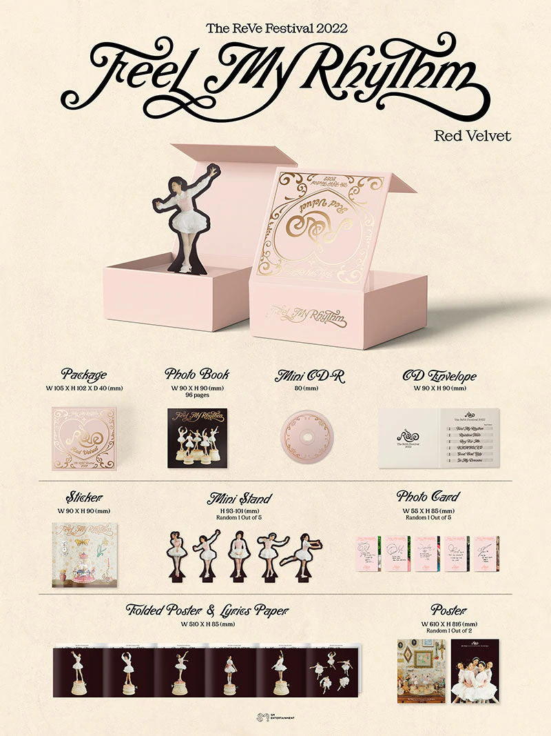 RED VELVET MINI ALBUM VOL. 7 - THE REVE FESTIVAL 2022 - FEEL MY RHYTHM