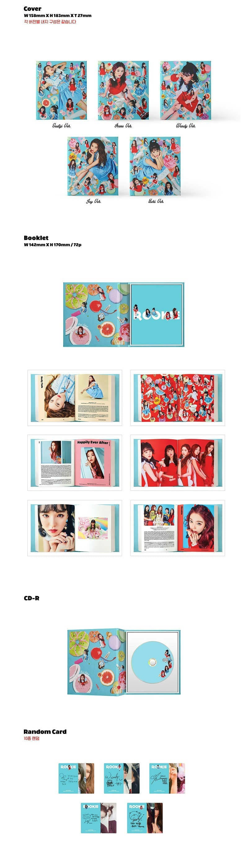 RED VELVET MINI ALBUM VOL. 4 - ROOKIE
