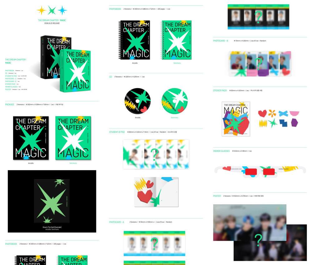 TXT VOL. 1 - THE DREAM CHAPTER : MAGIC
