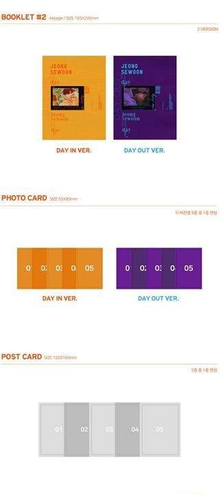 JEONG SE WOON MINI ALBUM VOL. 4 - DAY
