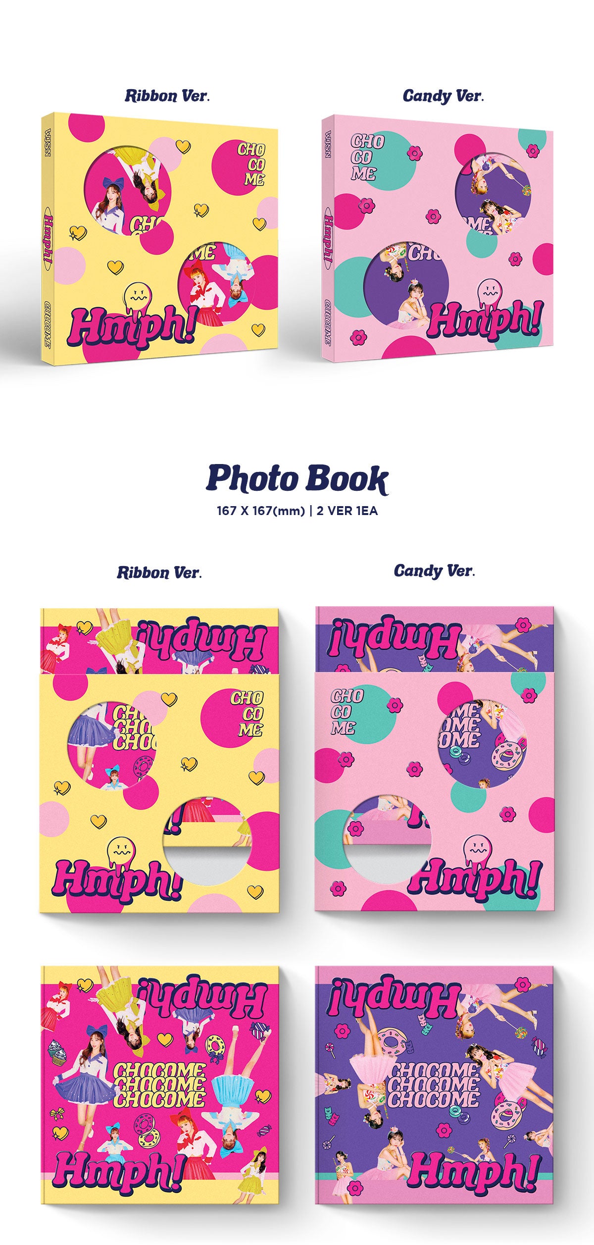 WJSN CHOCOME SINGLE ALBUM VOL. 1 - HMPH! (RANDOM VERSION)