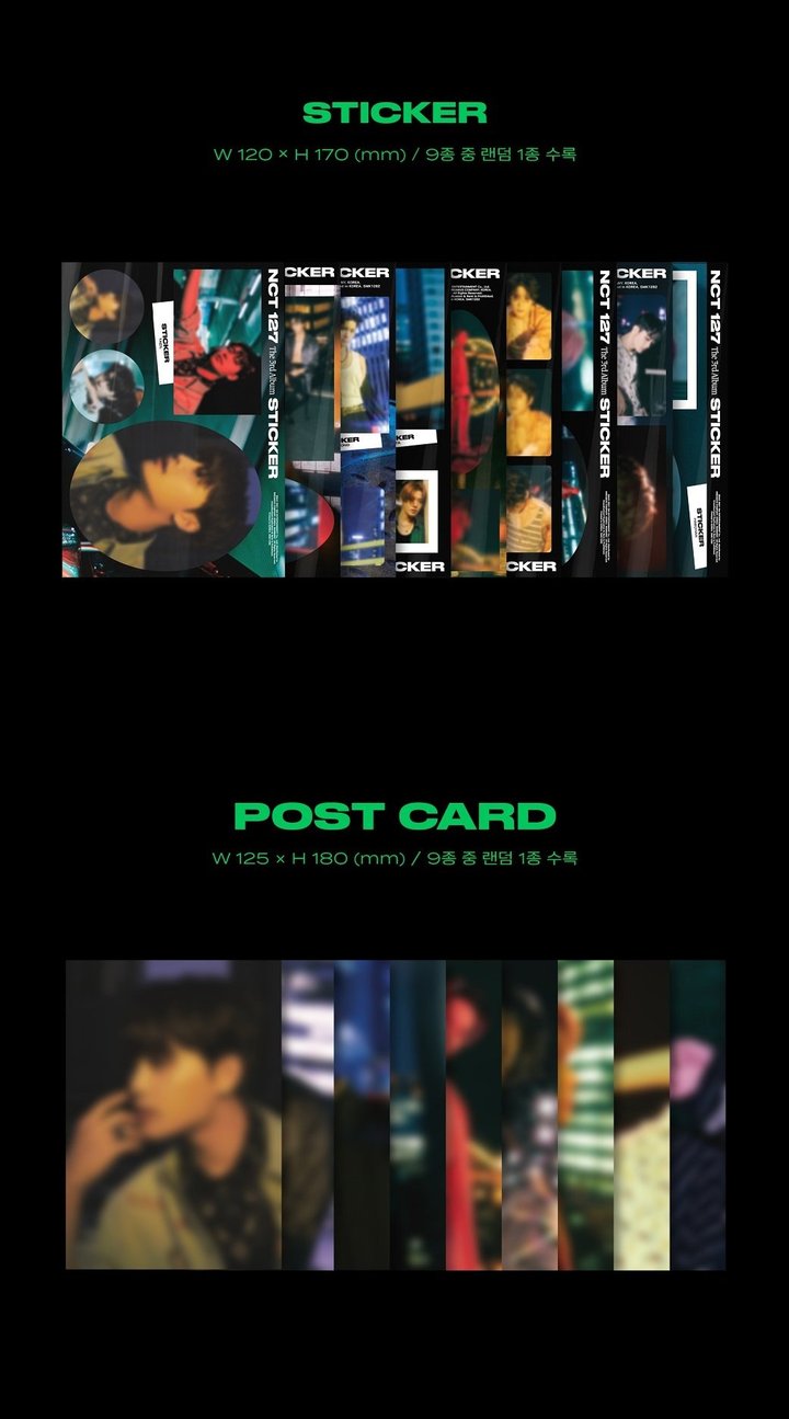 NCT 127 VOL. 3 - STICKER