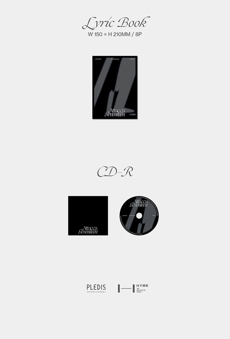 SEVENTEEN MINI ALBUM VOL. 9 - ATTACCA (CARAT VERSION)