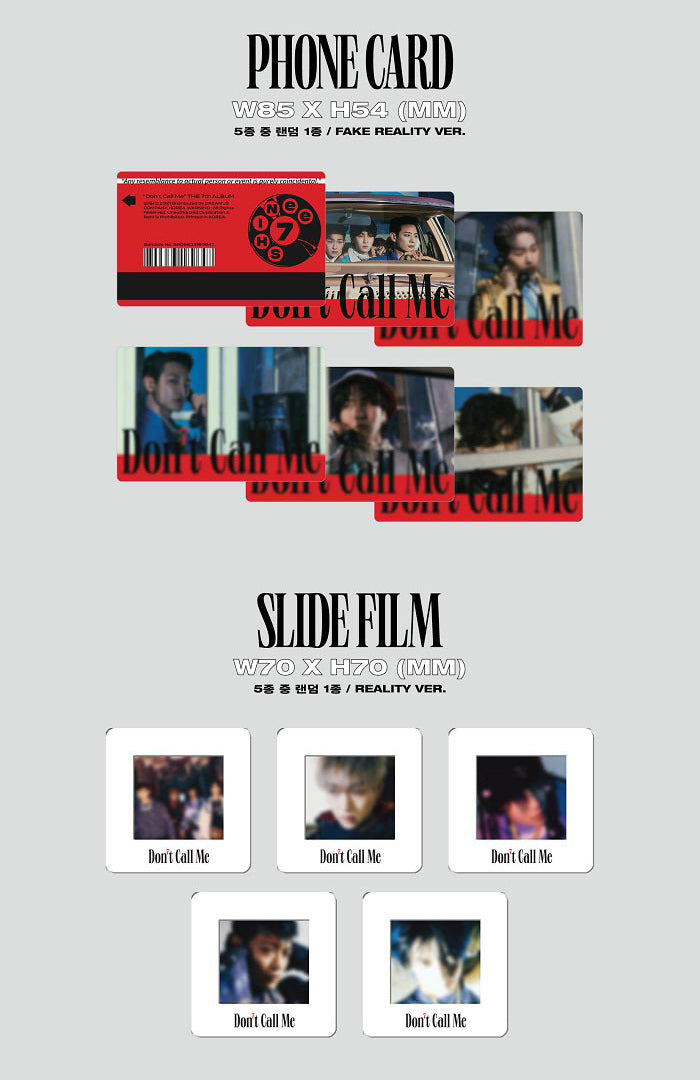 SHINee Vol. 7 - Don't Call Me (Photobook Version) - Broadcast Entertainment & Fantasia