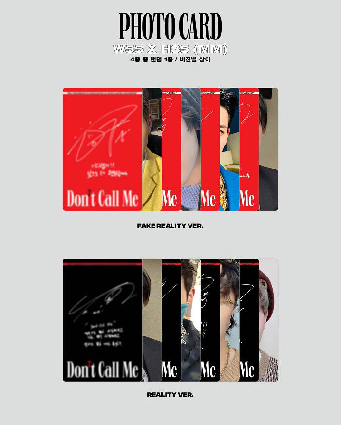 SHINee Vol. 7 - Don't Call Me (Photobook Version) - Broadcast Entertainment & Fantasia