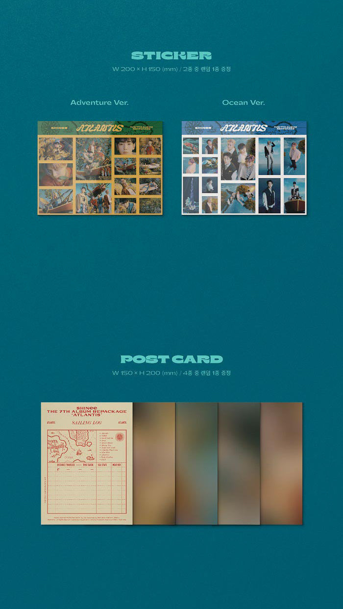 SHINEE VOL. 7 REPACKAGE - ATLANTIS