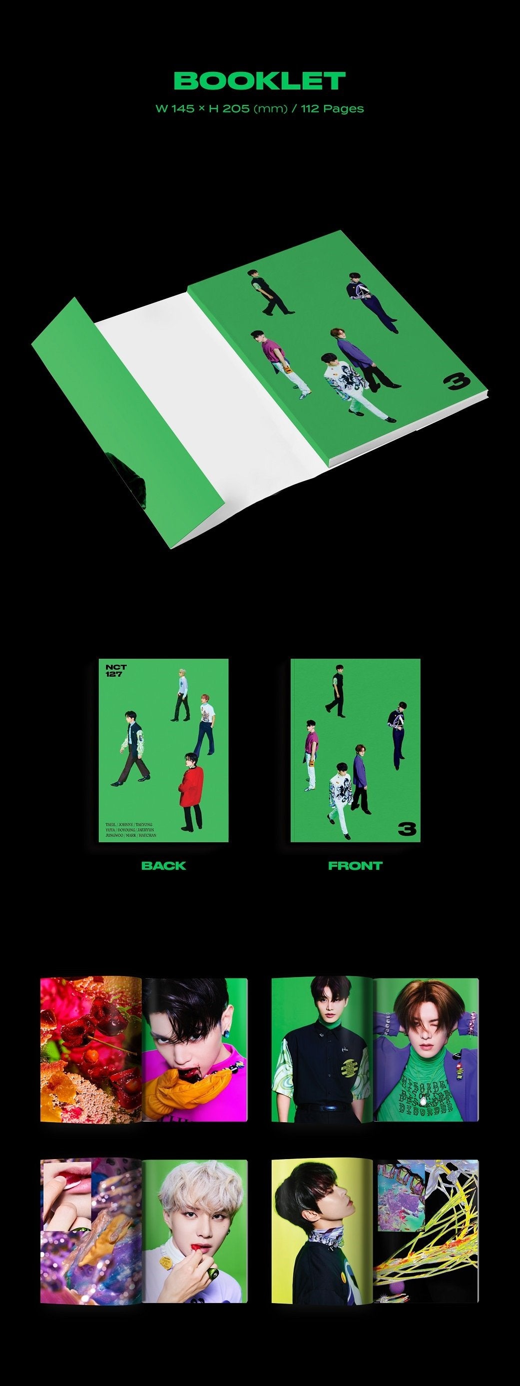 NCT 127 VOL. 3 - STICKER