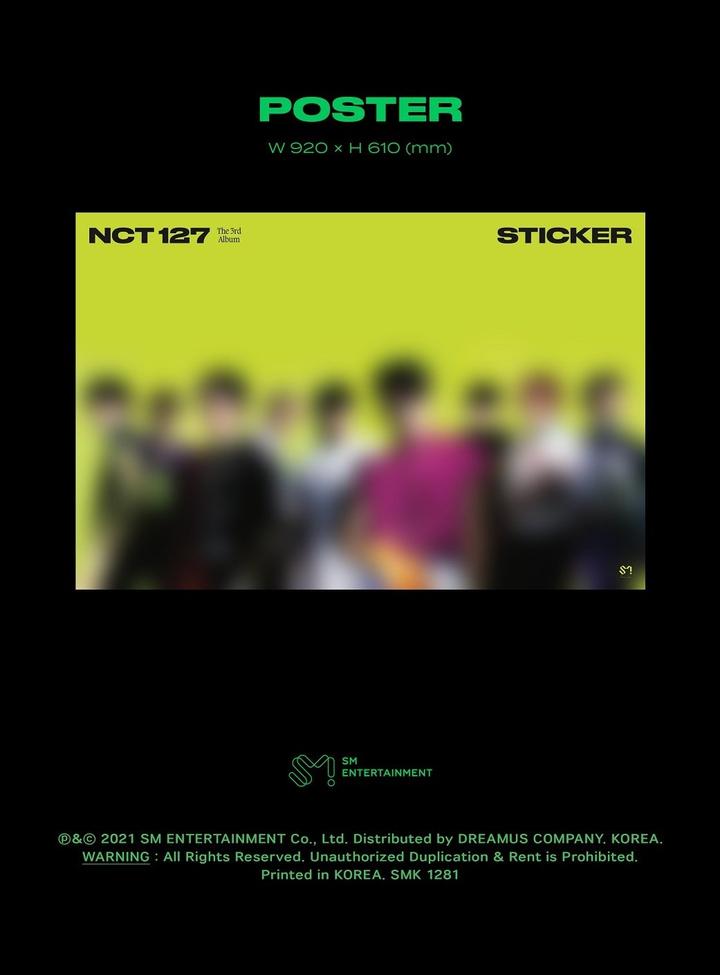NCT 127 VOL. 3 - STICKER