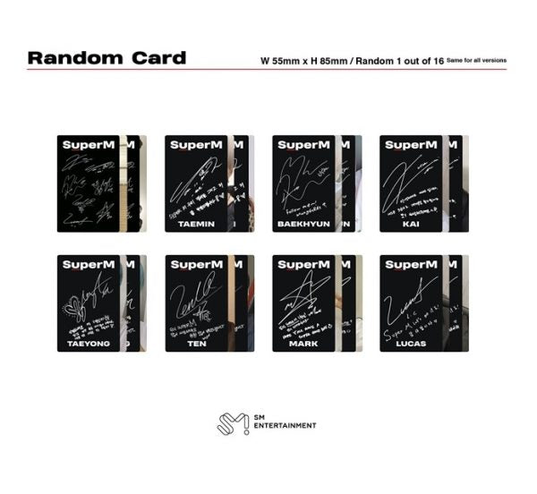 SUPERM MINI ALBUM VOL. 1 - SUPERM (KAI VERSION)