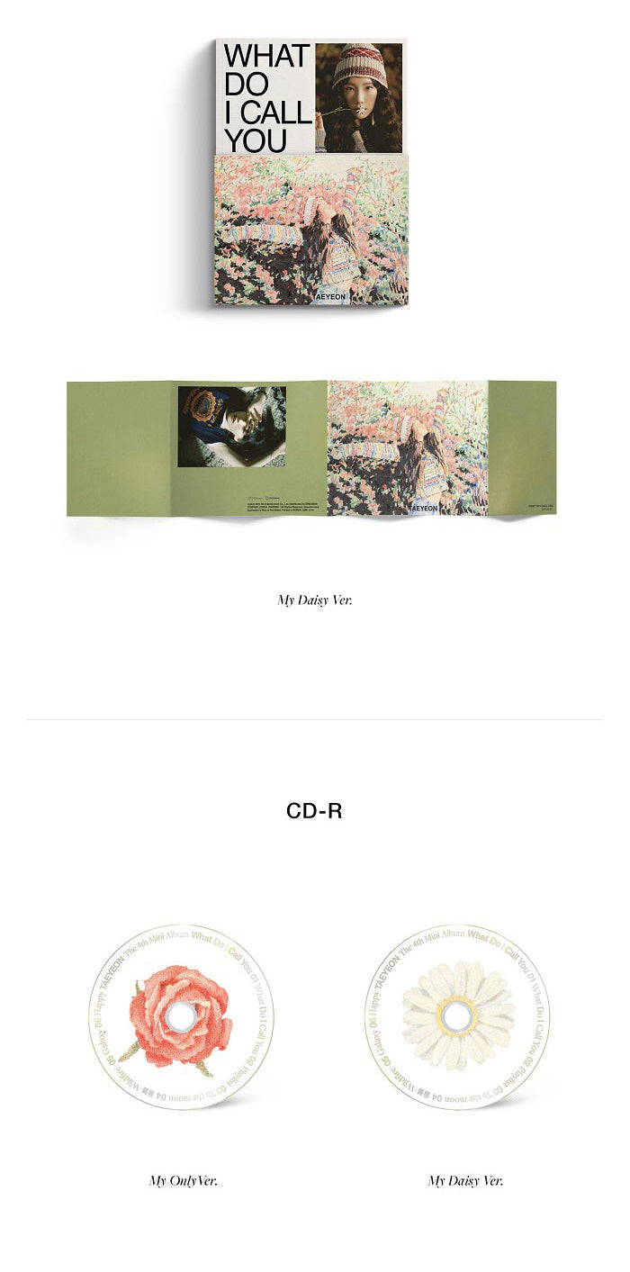 GIRLS' GENERATION: TAE YEON MINI ALBUM VOL. 4 - WHAT DO I CALL YOU