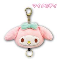 SANRIO© Head Plush Key Holder (6 Characters) (Japan Edition)