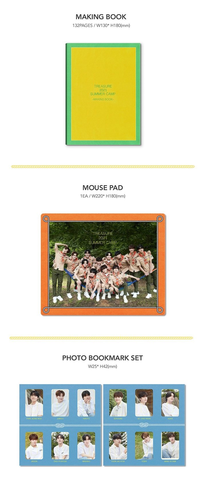 TREASURE - 2021 Summer Camp (DVD)