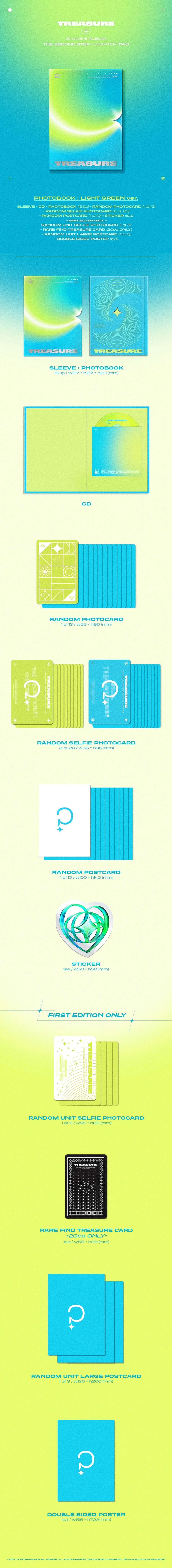 TREASURE Mini Album Vol. 2 - THE SECOND STEP : CHAPTER TWO (Photobook Version)