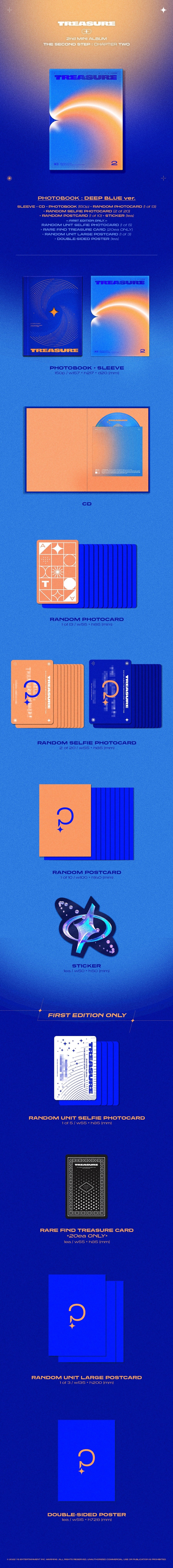 TREASURE Mini Album Vol. 2 - THE SECOND STEP : CHAPTER TWO (Photobook Version)