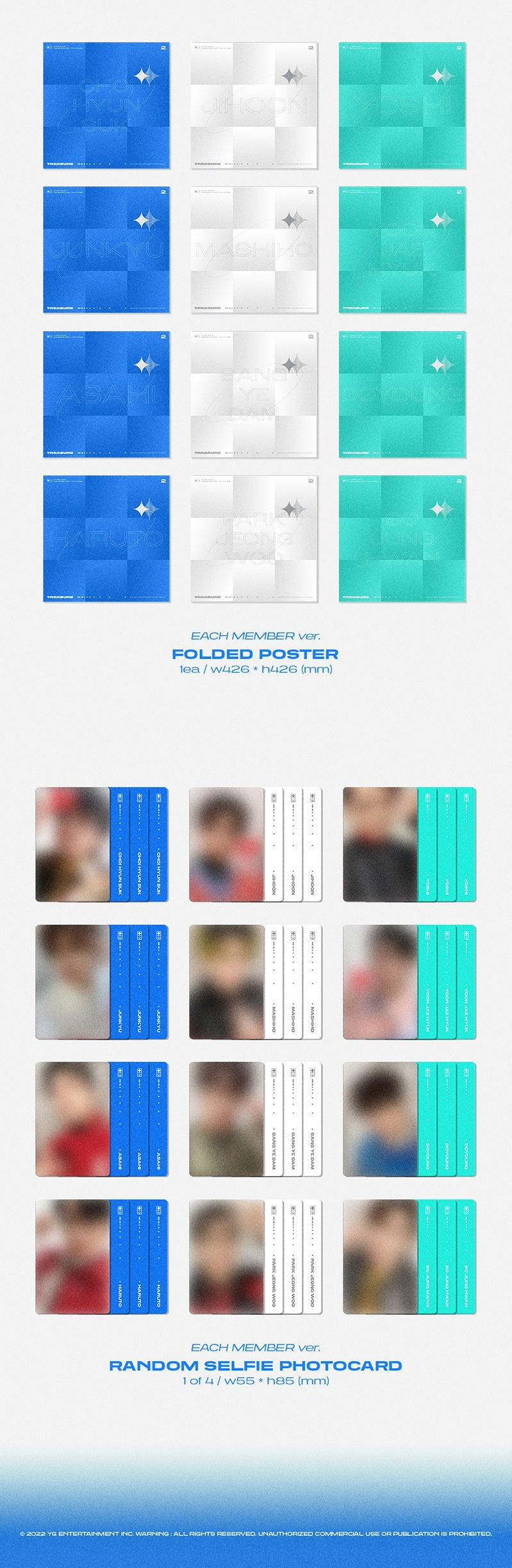 TREASURE Mini Album Vol. 1 - The Second Step : Chapter One (Digipack Version)