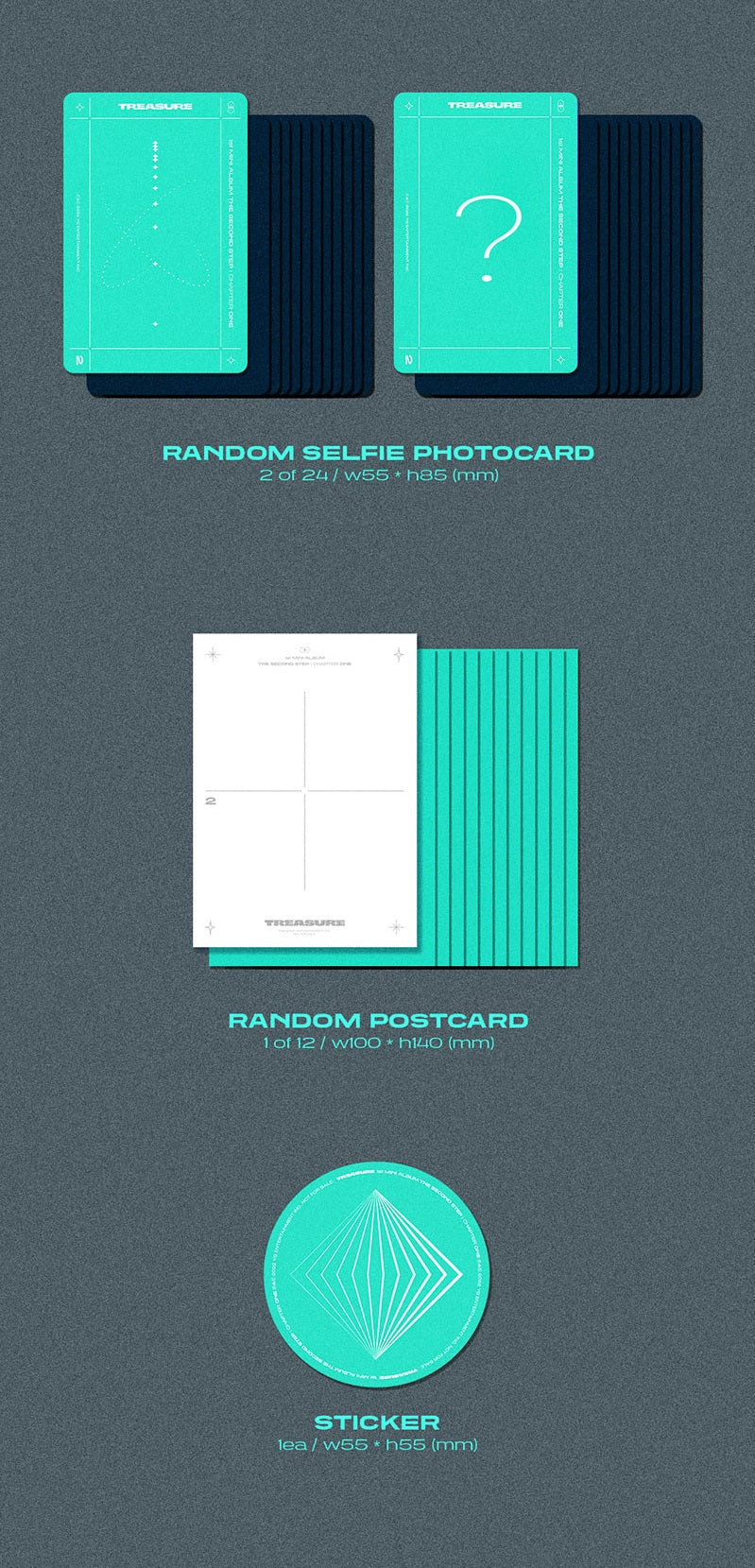 TREASURE Mini Album Vol. 1 - The Second Step : Chapter One (Photobook Version)